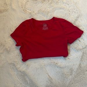 Cute red crop top ❤️